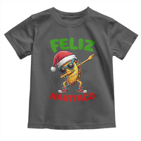 Funny Taco Mexican Christmas Toddler T Shirt Feliz Navitaco - Wonder Print Shop