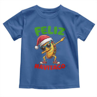 Funny Taco Mexican Christmas Toddler T Shirt Feliz Navitaco - Wonder Print Shop
