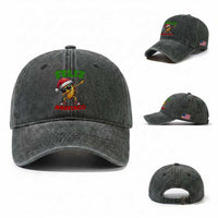 Funny Taco Mexican Christmas Washed Cotton Baseball Cap Feliz Navitaco