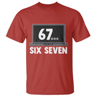 67 Six Seven Meme T Shirt Funny Tech Support - Wonder Print Shop