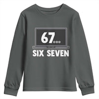 67 Six Seven Meme Youth Sweatshirt Funny Tech Support - Wonder Print Shop