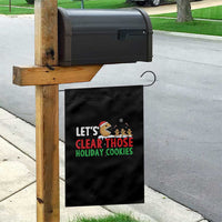 Tech Support Christmas Garden Flag Let Is Clear Those Holiday Cookies - Wonder Print Shop
