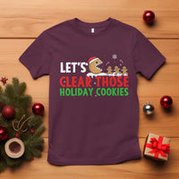 Tech Support Christmas T Shirt Let Is Clear Those Holiday Cookies - Wonder Print Shop