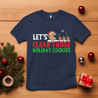 Tech Support Christmas T Shirt Let Is Clear Those Holiday Cookies - Wonder Print Shop