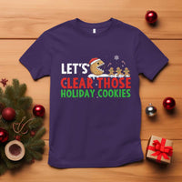 Tech Support Christmas T Shirt Let Is Clear Those Holiday Cookies - Wonder Print Shop