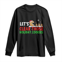 Tech Support Christmas Long Sleeve Shirt Let Is Clear Those Holiday Cookies - Wonder Print Shop