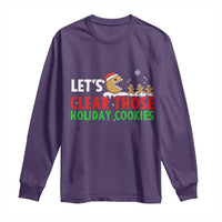 Tech Support Christmas Long Sleeve Shirt Let Is Clear Those Holiday Cookies - Wonder Print Shop