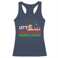 Tech Support Christmas Racerback Tank Top Let Is Clear Those Holiday Cookies - Wonder Print Shop