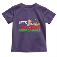 Tech Support Christmas Toddler T Shirt Let Is Clear Those Holiday Cookies - Wonder Print Shop