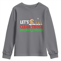 Tech Support Christmas Youth Sweatshirt Let Is Clear Those Holiday Cookies - Wonder Print Shop
