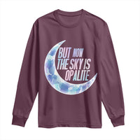 The Sky Is Opalite Moonstone Mystical Crystal Lover Long Sleeve Shirt - Wonder Print Shop