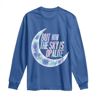 The Sky Is Opalite Moonstone Mystical Crystal Lover Long Sleeve Shirt - Wonder Print Shop