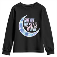 The Sky Is Opalite Moonstone Mystical Crystal Lover Youth Sweatshirt - Wonder Print Shop