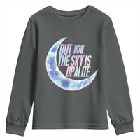 The Sky Is Opalite Moonstone Mystical Crystal Lover Youth Sweatshirt - Wonder Print Shop