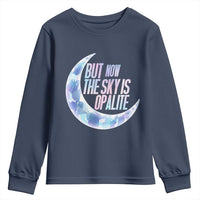 The Sky Is Opalite Moonstone Mystical Crystal Lover Youth Sweatshirt - Wonder Print Shop