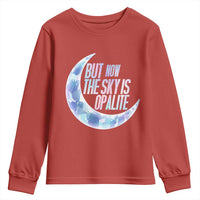 The Sky Is Opalite Moonstone Mystical Crystal Lover Youth Sweatshirt - Wonder Print Shop