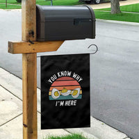 Funny Thanksgiving Dinner Garden Flag You Know Why I Am Here - Wonder Print Shop