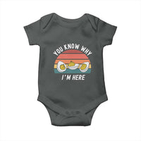 Funny Thanksgiving Dinner Baby Onesie You Know Why I Am Here - Wonder Print Shop