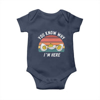 Funny Thanksgiving Dinner Baby Onesie You Know Why I Am Here - Wonder Print Shop