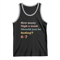 67 Six Seven Meme Tank Top How Many Nights Reading 67 - Wonder Print Shop