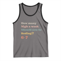 67 Six Seven Meme Tank Top How Many Nights Reading 67 - Wonder Print Shop