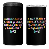 67 Six Seven Meme 4 in 1 Can Cooler Tumbler Funny Reading Book Lover - Wonder Print Shop