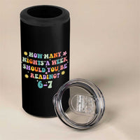 67 Six Seven Meme 4 in 1 Can Cooler Tumbler Funny Reading Book Lover - Wonder Print Shop