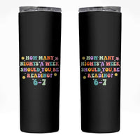 67 Six Seven Meme Skinny Tumbler Funny Reading Book Lover - Wonder Print Shop