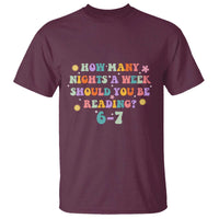 67 Six Seven Meme T Shirt Funny Reading Book Lover - Wonder Print Shop