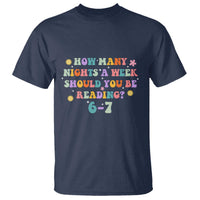 67 Six Seven Meme T Shirt Funny Reading Book Lover - Wonder Print Shop