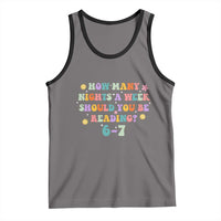 67 Six Seven Meme Tank Top Funny Reading Book Lover - Wonder Print Shop