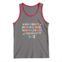 67 Six Seven Meme Tank Top Funny Reading Book Lover - Wonder Print Shop
