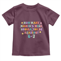 67 Six Seven Meme Toddler T Shirt Funny Reading Book Lover - Wonder Print Shop