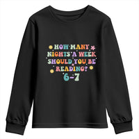 67 Six Seven Meme Youth Sweatshirt Funny Reading Book Lover - Wonder Print Shop