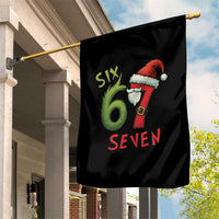 67 Six Seven Christmas Meme Garden Flag Funny Santa Xmas - Wonder Print Shop