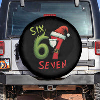 67 Six Seven Christmas Meme Spare Tire Cover Funny Santa Xmas - Wonder Print Shop