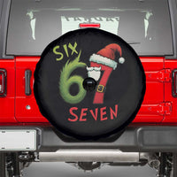 67 Six Seven Christmas Meme Spare Tire Cover Funny Santa Xmas - Wonder Print Shop