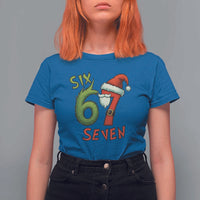 67 Six Seven Christmas Meme T Shirt For Women Funny Santa Xmas - Wonder Print Shop