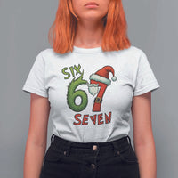 67 Six Seven Christmas Meme T Shirt For Women Funny Santa Xmas - Wonder Print Shop