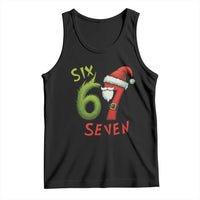67 Six Seven Christmas Meme Tank Top Funny Santa Xmas - Wonder Print Shop