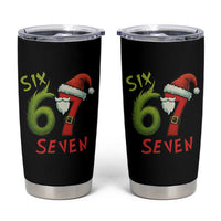 67 Six Seven Christmas Meme Tumbler Cup Funny Santa Xmas - Wonder Print Shop