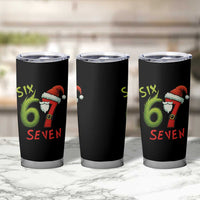 67 Six Seven Christmas Meme Tumbler Cup Funny Santa Xmas - Wonder Print Shop