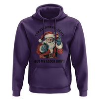 Funny Santa Gun Christmas Hoodie Strawberry Jams But My Gun Do Not - Wonder Print Shop