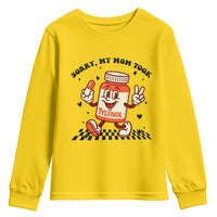 Funny Tylenol Joke Youth Sweatshirt Please Be Patient My Mom Took Tylenol - Wonder Print Shop