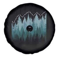 Hoa Hoa Hoa Spare Tire Cover Twilight Lover Pine Forest Cozy - Wonder Print Shop