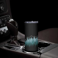 Hoa Hoa Hoa Skinny Tumbler Twilight Lover Pine Forest Cozy - Wonder Print Shop