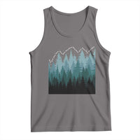 Hoa Hoa Hoa Tank Top Twilight Lover Pine Forest Cozy - Wonder Print Shop