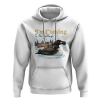 I Am Coming To The Cottage Hoodie Stupid Canadian Wolf Bird