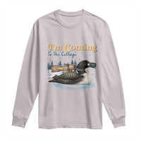 I Am Coming To The Cottage Long Sleeve Shirt Stupid Canadian Wolf Bird
