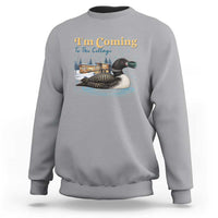 I Am Coming To The Cottage Sweatshirt Stupid Canadian Wolf Bird